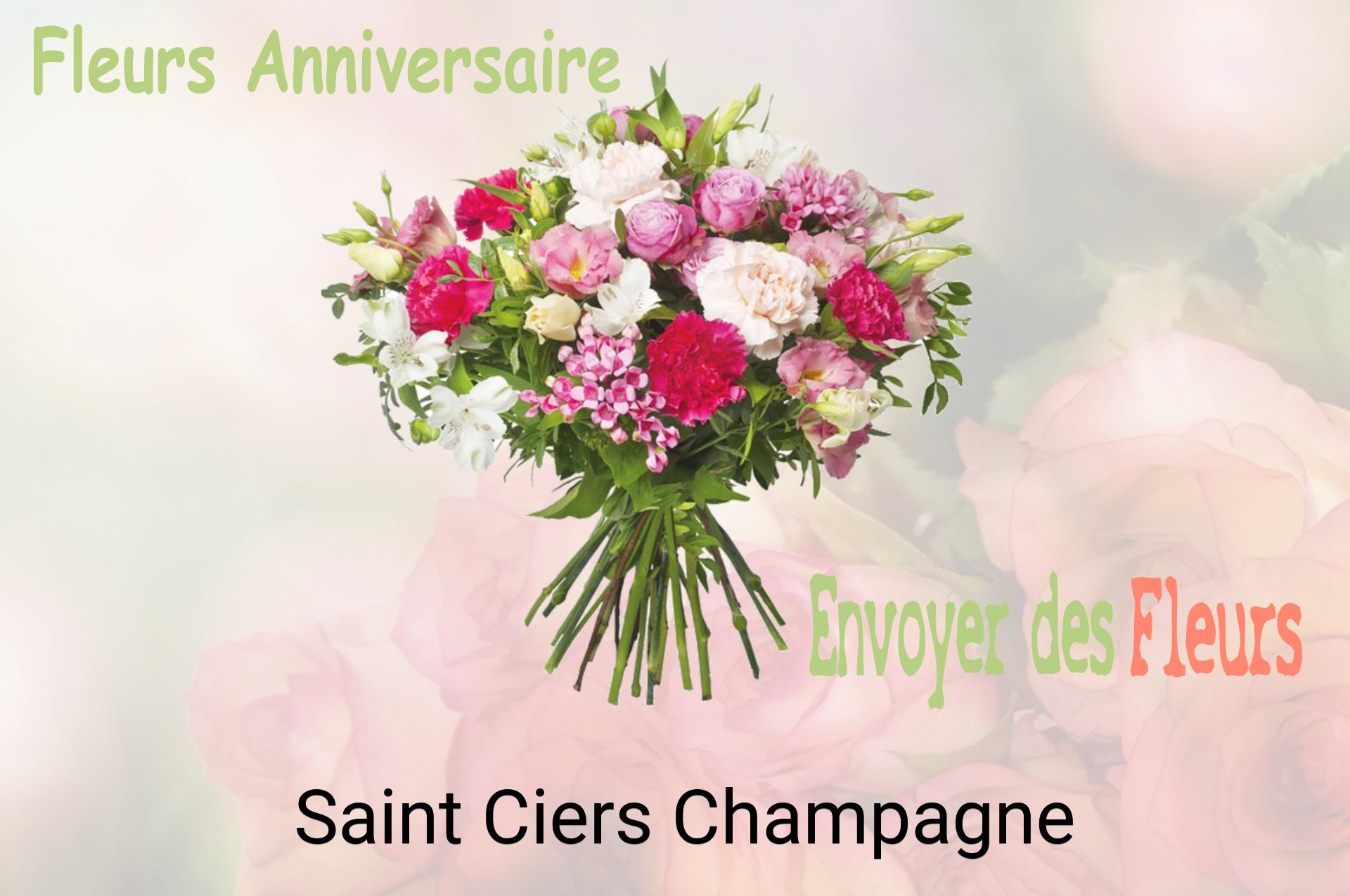 Bouquet de fleurs d’anniversaire livré à Saint-Ciers-Champagne