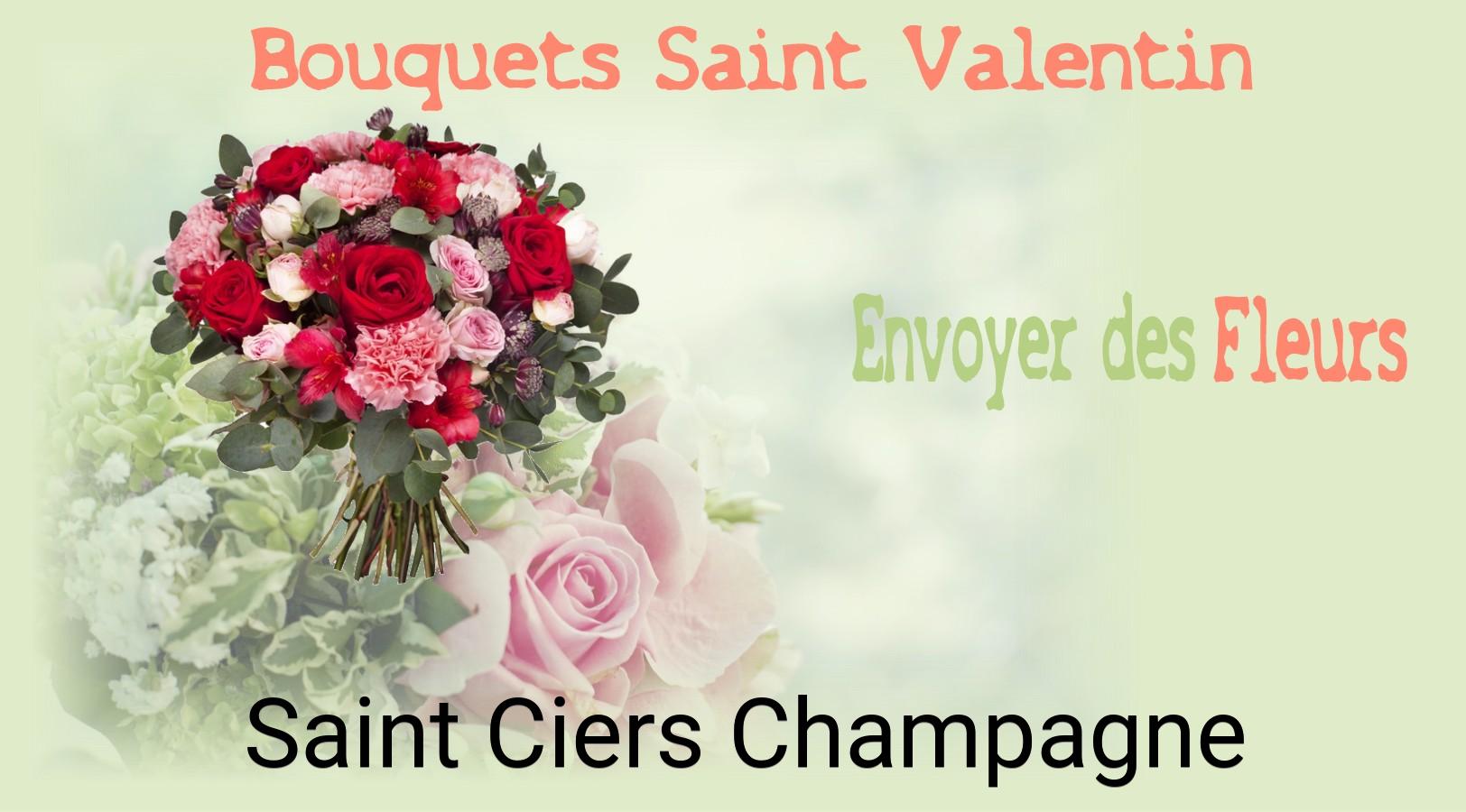 Roses de Saint-Valentin livrées à Saint-Ciers-Champagne